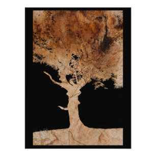 Impression Photo Arbre en bois