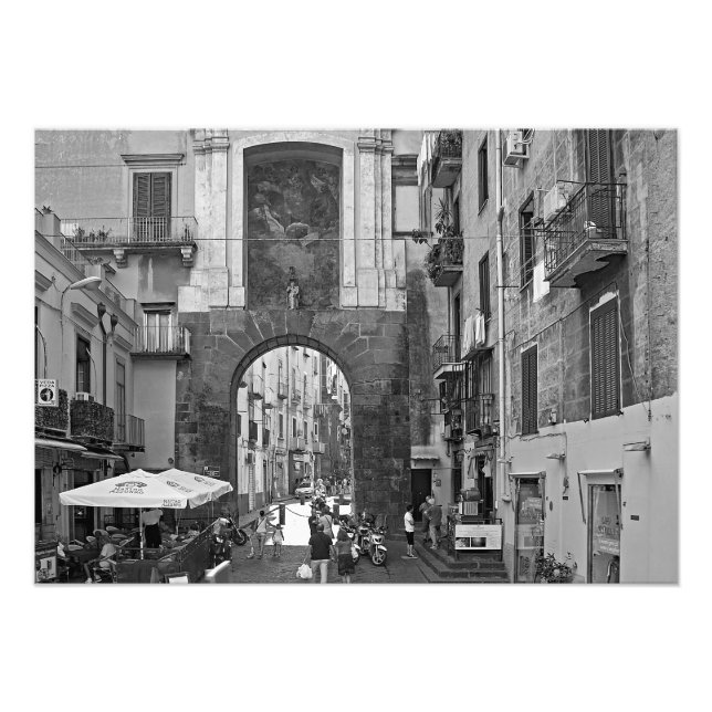 Impression Photo Architecture de Naples (Devant)