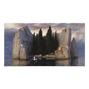 Impression Photo Arnold Böcklin - L'île des morts