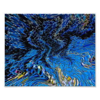 Impression Photo Art Abstrait 3D