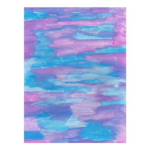 Impression Photo Art Abstrait bleu et violet