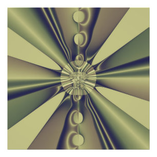 Impression Photo Art abstrait géométrique moderne terreux