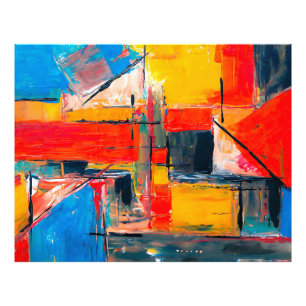 Impression Photo Art Abstrait Urban Pulse