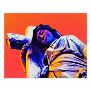 Impression Photo Art de cimetière Keeping the Faith