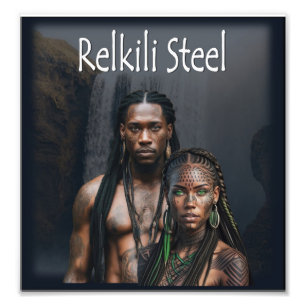 Impression Photo Art de couverture en acier Relkili