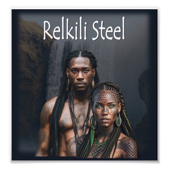 Impression Photo Art de couverture en acier Relkili (Devant)
