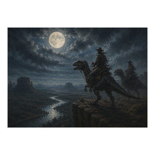 Impression Photo Art de fantasy occidental (Devant)