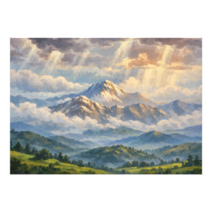 Impression Photo Art de paysage photographique édité (meilleure qua