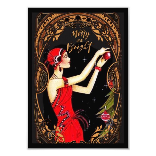 Impression Photo Art déco dans les Halls (Devant)