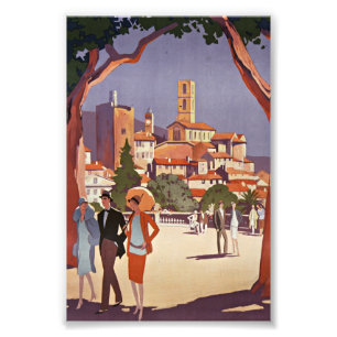 Impression Photo Art d'été vintage Grasse