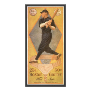 Impression Photo Art d'étiquette de produit vintage, Boston Garter