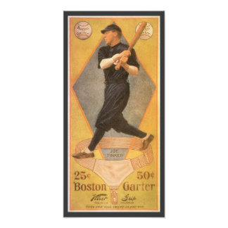Impression Photo Art d'étiquette de produit vintage, Boston Garter