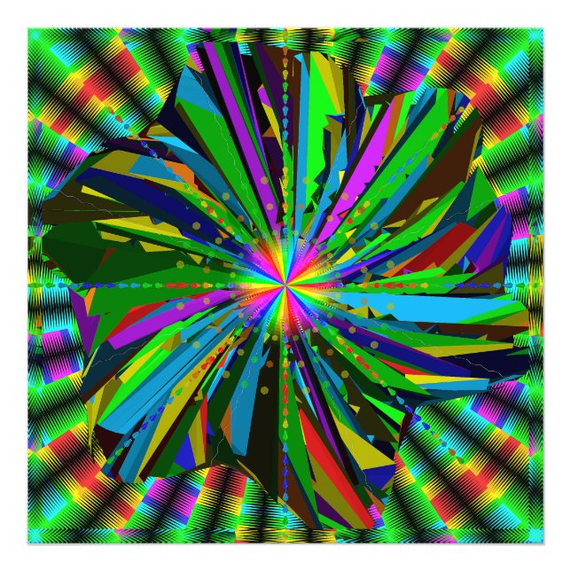 Impression Photo Art du mandala (Devant)