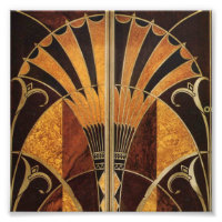 art Nouveau, art déco, vintage, couleurs en bois,