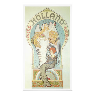 Impression Photo Art Nouveau vintage, Holland Levensverzekering