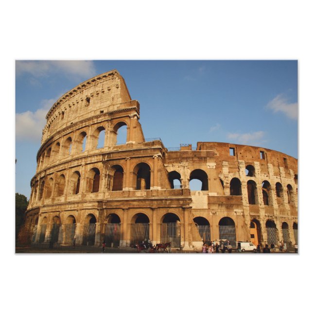 Impression Photo Art romain. Le Colosseum ou Flavien 3 (Devant)
