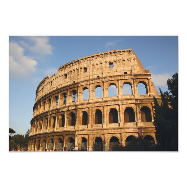 Impression Photo Art romain. Le Colosseum ou Flavien 3 (Devant)
