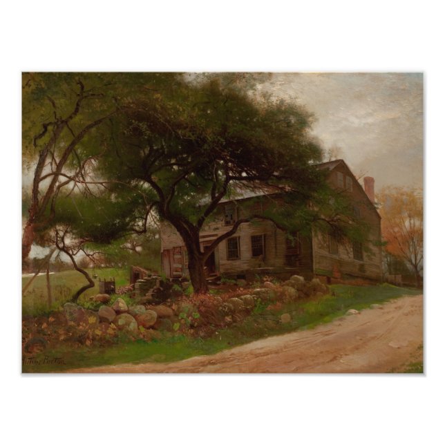 Impression Photo Arthur Parton - Old Farm House in the Catskill (Devant)