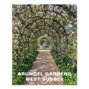 Impression Photo Arundel Gardens au printemps, ouest du Sussex Phot