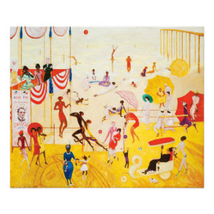 Impression Photo Asbury Park Sud par Florine Stettheimer