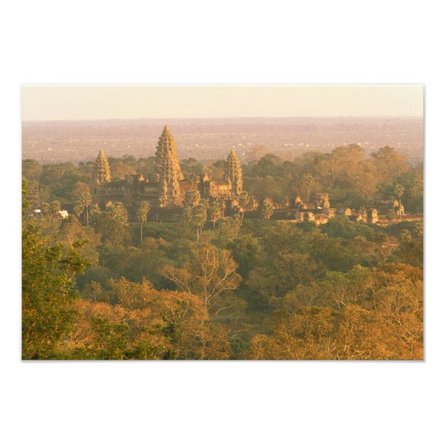 Impression Photo Asie, Cambodge, Siem Reap. Angkor Wat. (Devant)