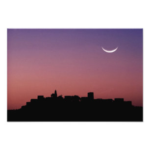 Impression Photo Asie, Inde, Rajasthan, Jaipur. Un croissant