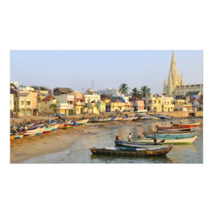 Impression Photo Asie, Inde, Tamil Nadu, Kanniyakumari