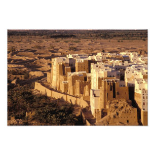 Impression Photo Asie, Moyen-Orient, République du Yémen, Shibam