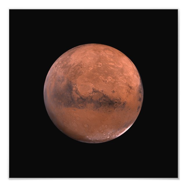 Impression Photo Astronomie spatiale martienne de Mars (Devant)