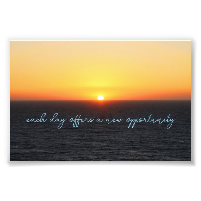 Impression Photo Atardecer (Devant)
