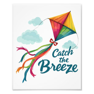 Impression Photo Attrapez Le Cerf-volant Breeze