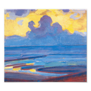 Impression Photo Au bord de la mer   Piet Mondrian  