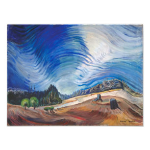 Impression Photo Au-dessus de la fosse de gravier Emily Carr