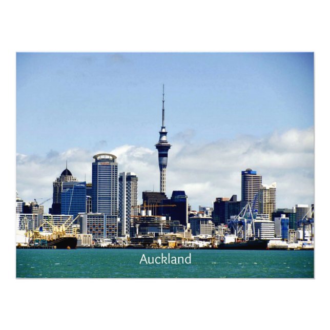 Impression Photo Auckland Skyline (Devant)