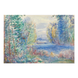 Impression Photo Auguste Renoir - Paysage fluvial