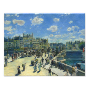 Impression Photo Auguste Renoir - Pont Neuf, Paris