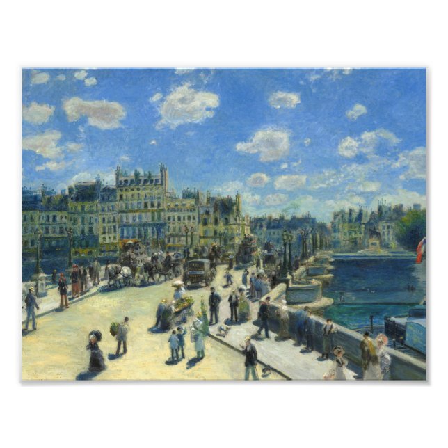 Impression Photo Auguste Renoir - Pont Neuf, Paris (Devant)