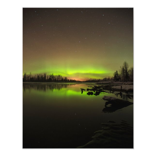 Impression Photo Aurora paisible (Devant)