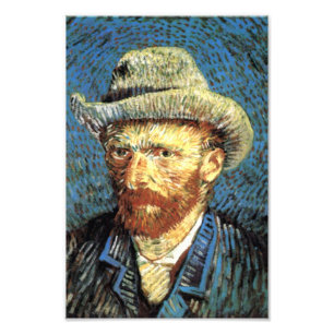 Impression Photo Auto-Portriat avec Casquette gris