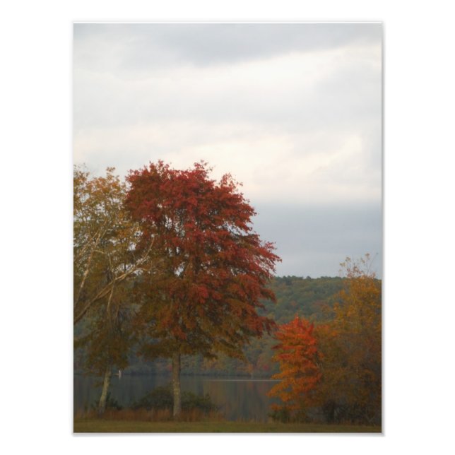 Impression Photo Automne au lac Arrowhead. (Devant)