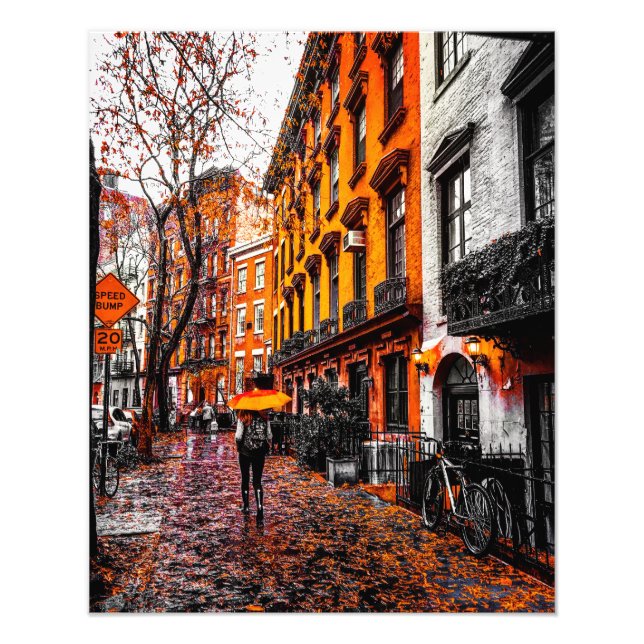 Impression Photo Automne dans le West Village (Devant)