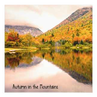 Impression Photo Automne dans les montagnes