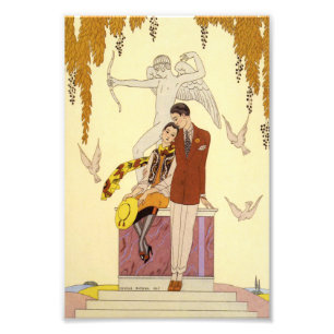 Impression Photo Automne en France Art Déco