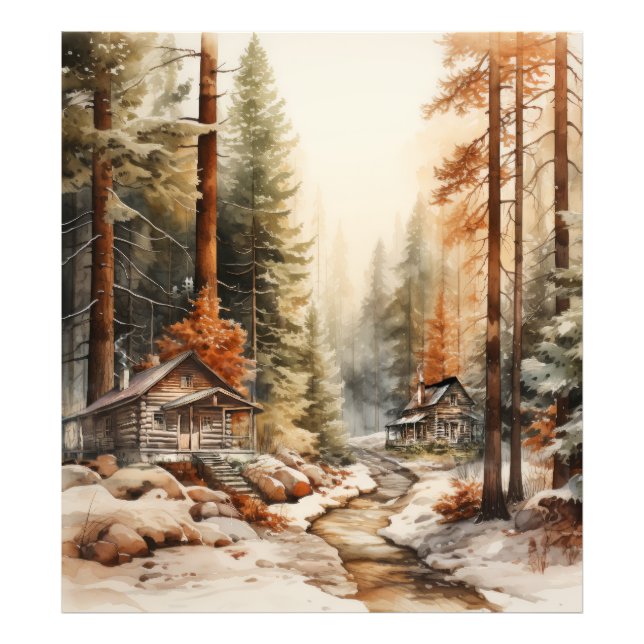 Impression Photo Automne Rustique (Devant)