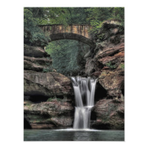 Impression Photo Automnes supérieurs, la caverne de vieil homme,