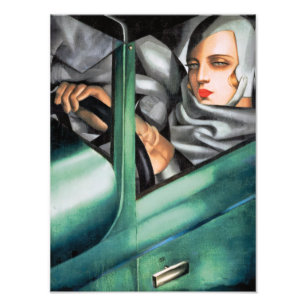 Impression Photo Autoportrait   Tamara De Lempicka  