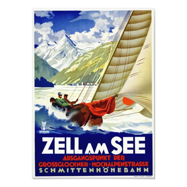 Impression Photo " Autriche : 1950/aujourd'hui - Zell am See Werbe (Devant)