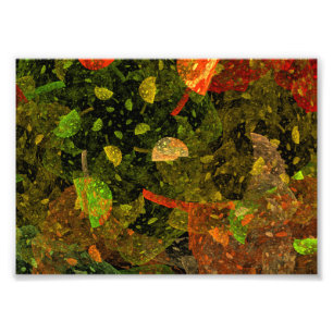 Impression Photo Autumn colorful decorative design