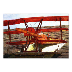 Impression Photo Avion vintage par Shirley Taylor