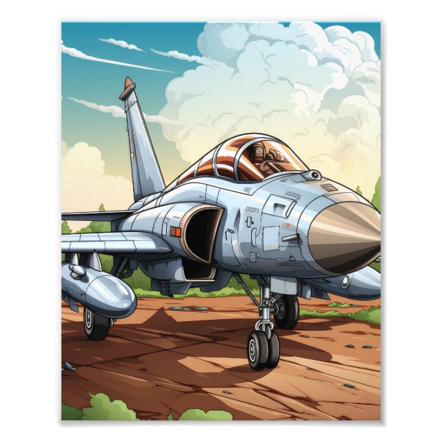 Impression Photo Avions de combat (Devant)